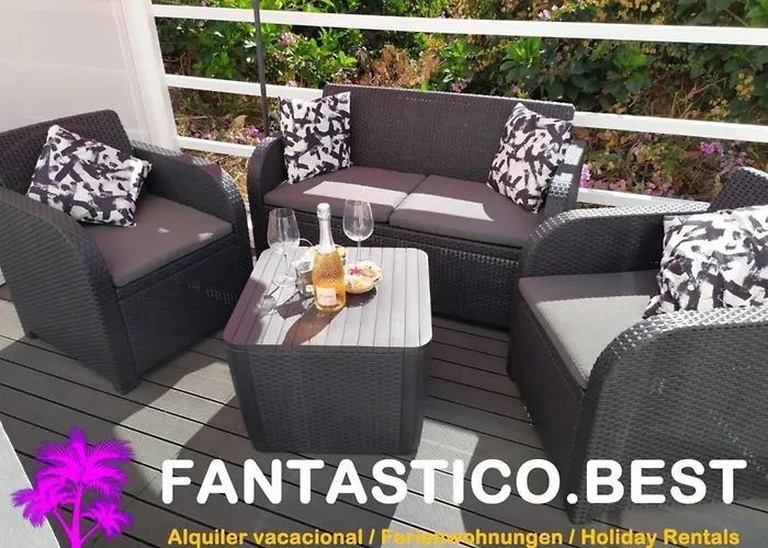 شقة Fantastico 4 - Grossem Balkon - Gratis Parkplatz - Klimaanlage - Zentrumsnaehe Und Meernaehe بويرتو ذي لا كروز